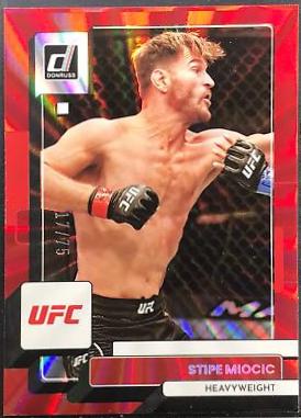 Stipe Miocic 2023 Panini Donruss UFC Base #149 Red Laser