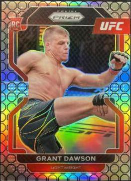 Grant Dawson 2022 Panini Prizm UFC Base #193 Octagon