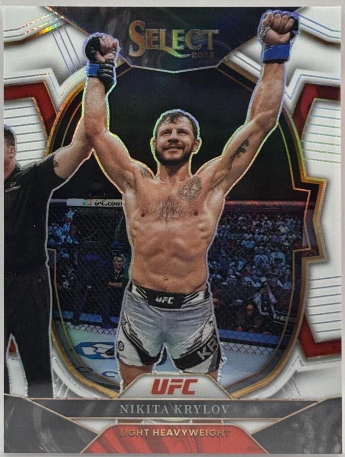 Nikita Krylov 2023 Panini Select UFC Concourse #31 White