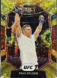Paul Felder 2021 Panini Select UFC Concourse #59 Gold