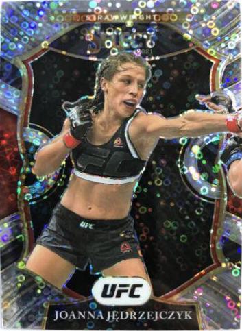 Joanna Jędrzejczyk 2021 Panini Select UFC Concourse #45 Silver