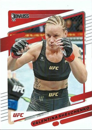 Valentina Shevchenko 2022 Panini Donruss UFC Base #40 Pink