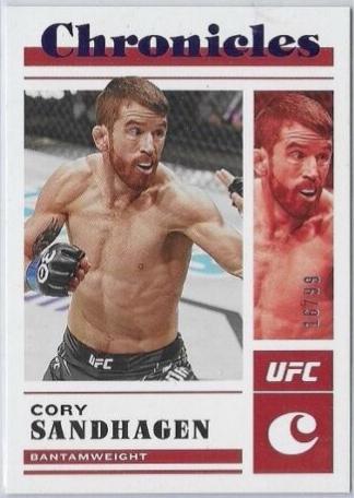 Cory Sandhagen 2023 Panini Chronicles UFC Base Chronicles #30 Blue