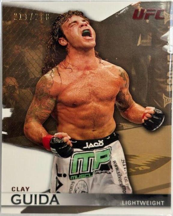 Clay Guida 2010 Topps UFC Knockout Base #73 Gold