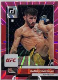 Matheus Nicolau 2023 Panini Donruss UFC Base #105 Pink Laser