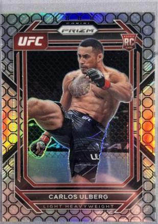 Carlos Ulberg 2023 Panini Prizm UFC Base #134 Octagon