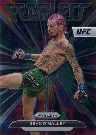 Sean O'Malley 2023 Panini Prizm UFC Fearless #3 Black