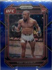Tony Gravely 2023 Panini Prizm Under Card UFC Base #148 Blue