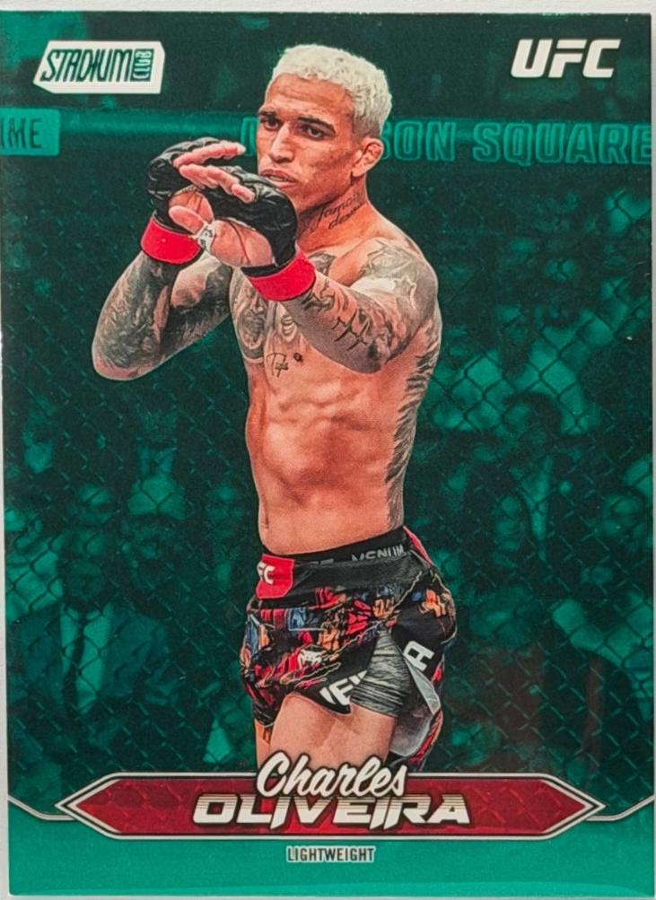 Charles Oliveira 2025 Topps Stadium Club UFC Base #36 Teal