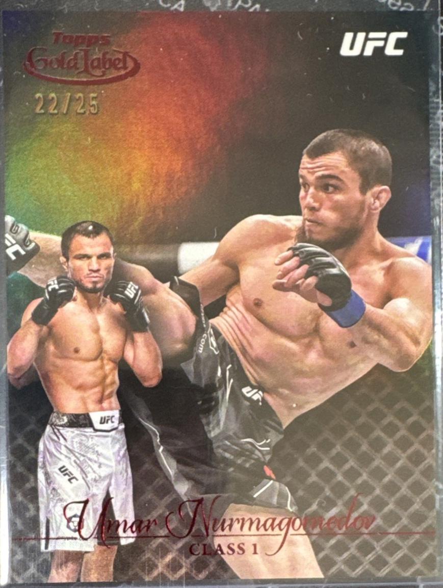 Umar Nurmagomedov 2024 Topps Gold Label UFC Base Class I #93 Red