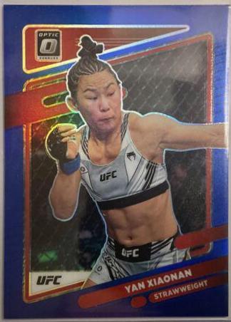 Yan Xiaonan 2022 Panini Donruss Optic UFC Base #31 Blue