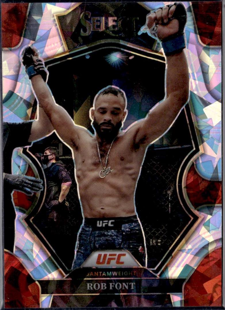Rob Font 2023 Panini Select UFC Premier Level #189 Cracked Ice