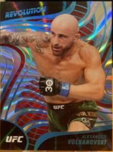 Alexander Volkanovski 2023 Panini Chronicles UFC Revolution #18 Sunburst