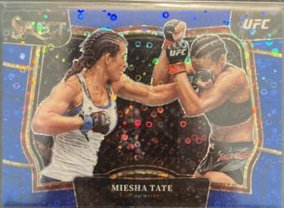Miesha Tate 2023 Panini Select UFC Octagonside #253 Blue Disco