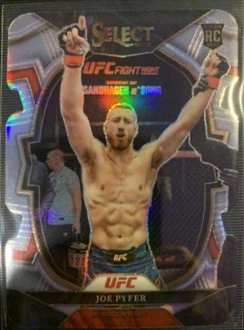 Joe Pyfer 2023 Panini Select UFC Concourse #66 Silver Die Cut