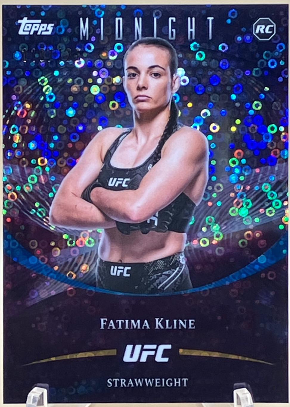 Fatima Kline 2026 Topps Midnight UFC Base #2 Morning