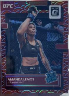 Amanda Lemos 2023 Panini Donruss Optic UFC Base #128 Photon