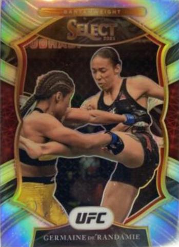 Germaine de Randamie 2021 Panini Select UFC Concourse #24 Silver
