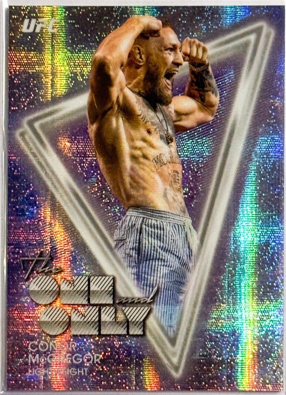 Conor McGregor 2025 Topps Midnight UFC The One and Only #OO-10 Moon Beam