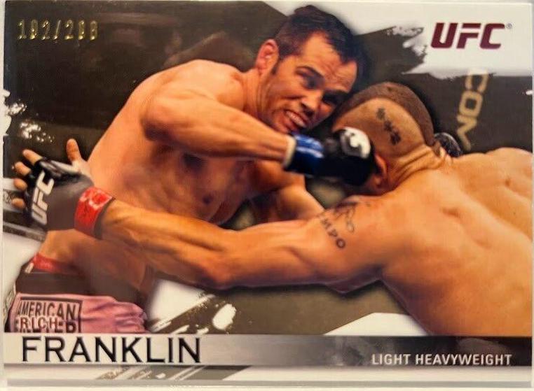 Rich Franklin 2010 Topps UFC Knockout Base #45 Gold