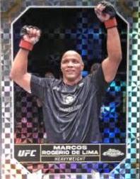 Marcos Rogério De Lima 2024 Topps Chrome UFC Base #123 X-Fractor
