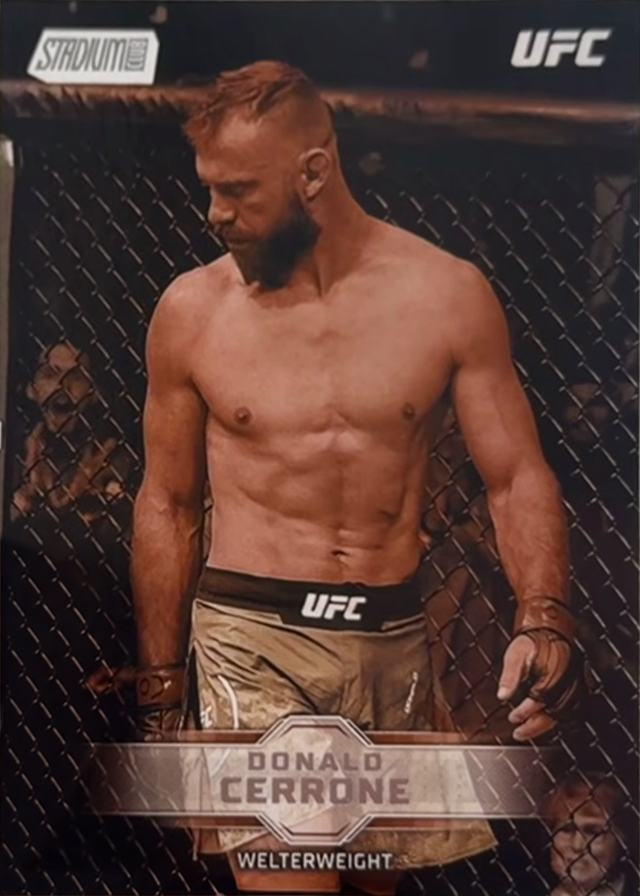 Donald Cerrone 2026 Topps Stadium Club UFC Base #69 Sepia