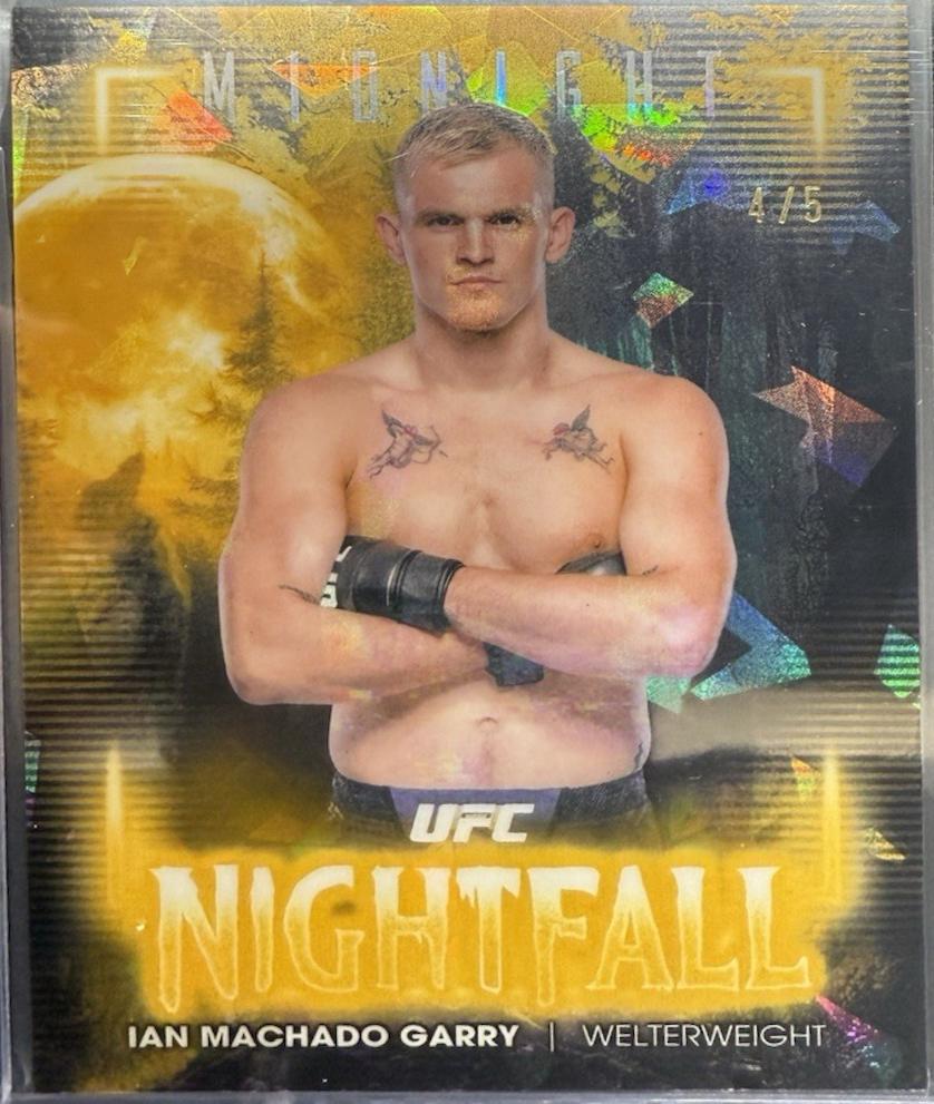 Ian Machado Garry 2025 Topps Midnight UFC Nightfall #NF-13 Daybreak