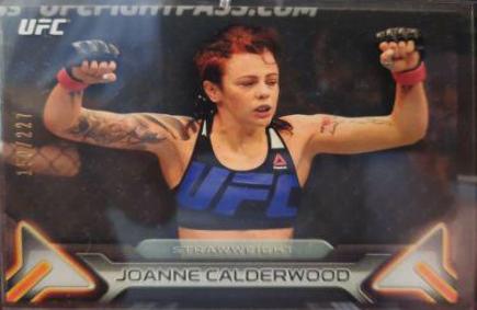Joanne Wood 2016 Topps UFC Knockout Base #73 Silver