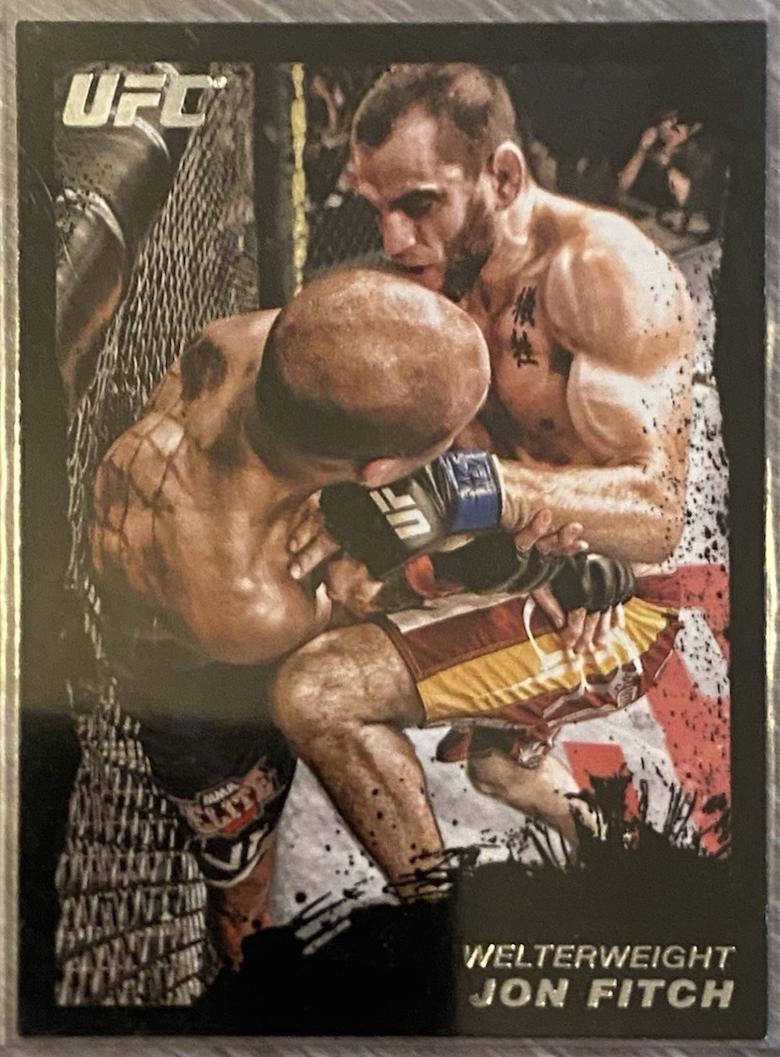 Jon Fitch 2011 Topps UFC Moment of Truth Base #159 Onyx