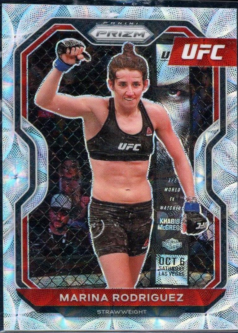 Marina Rodriguez 2021 Panini Prizm UFC Base #47 Premium