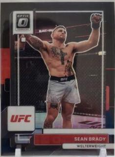 Sean Brady 2023 Panini Donruss Optic UFC Base #14 Black Pandora
