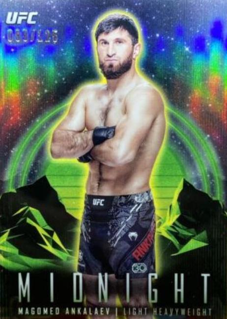 Magomed Ankalaev 2024 Topps Midnight UFC Base #72 Morning