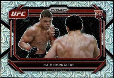 Caio Borralho 2023 Panini Prizm UFC Base #68 Mojo