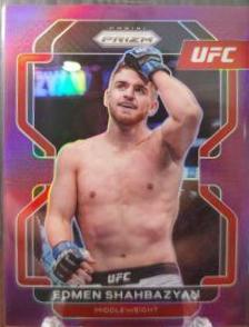 Edmen Shahbazyan 2022 Panini Prizm UFC Base #133 Purple