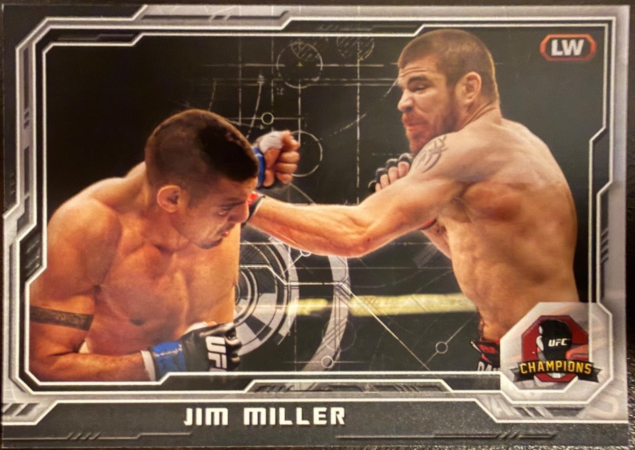 Jim Miller 2014 Topps UFC Champions Base #51 Black
