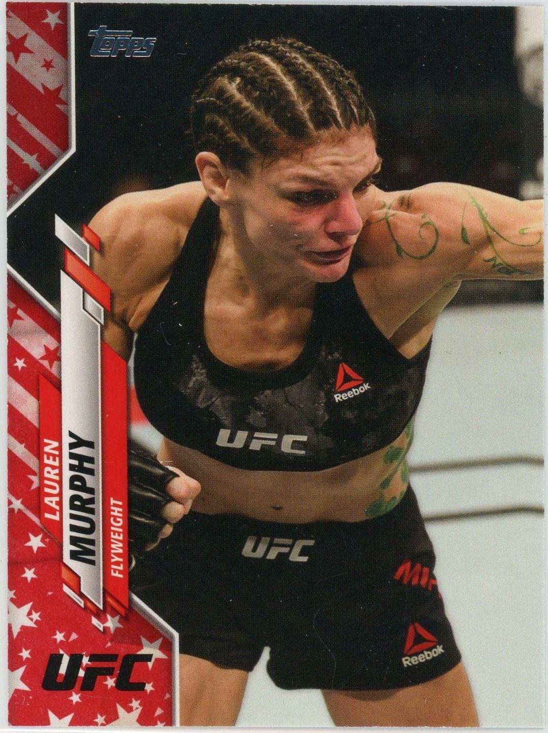 Lauren Murphy 2020 Topps UFC Base #61 Independence Day