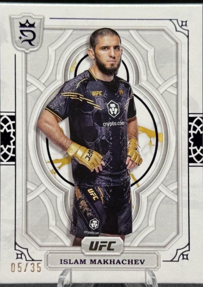 Islam Makhachev 2024 Topps Royalty UFC Base #80 Purple