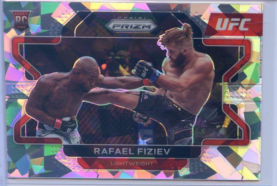 Rafael Fiziev 2022 Panini Prizm UFC Base #98 Ice