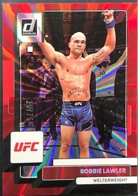 Robbie Lawler 2023 Panini Donruss UFC Base #177 Red Laser