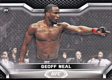 Geoff Neal 2020 Topps UFC Knockout Base #75 Red