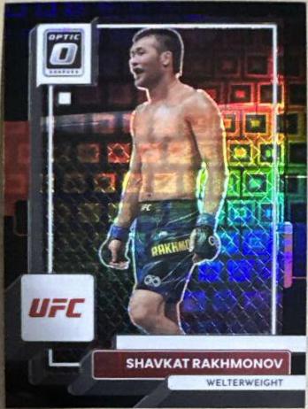 Shavkat Rakhmonov 2023 Panini Donruss Optic UFC Base #63 Black Pandora