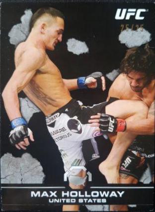 Max Holloway 2013 Topps UFC Bloodlines Base #9 Black