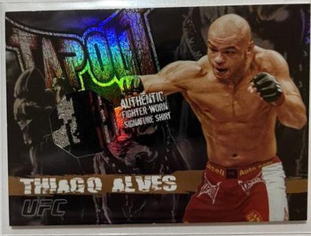 Thiago Alves 2010 Topps UFC Main Event Base #54 Bronze