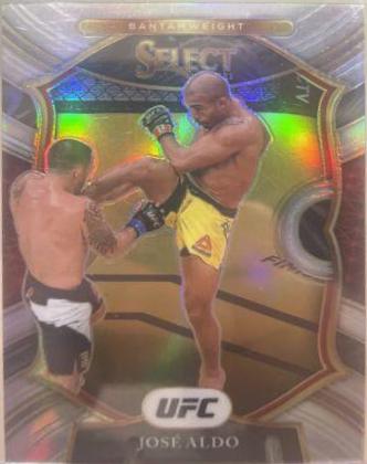José Aldo 2021 Panini Select UFC Concourse #65 Silver