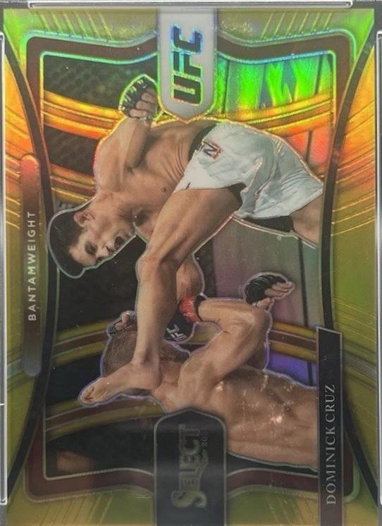 Dominick Cruz 2021 Panini Select UFC Premier Level #111 Gold