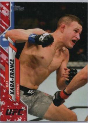 Kai Kara-France 2020 Topps UFC Base #45 Independence Day