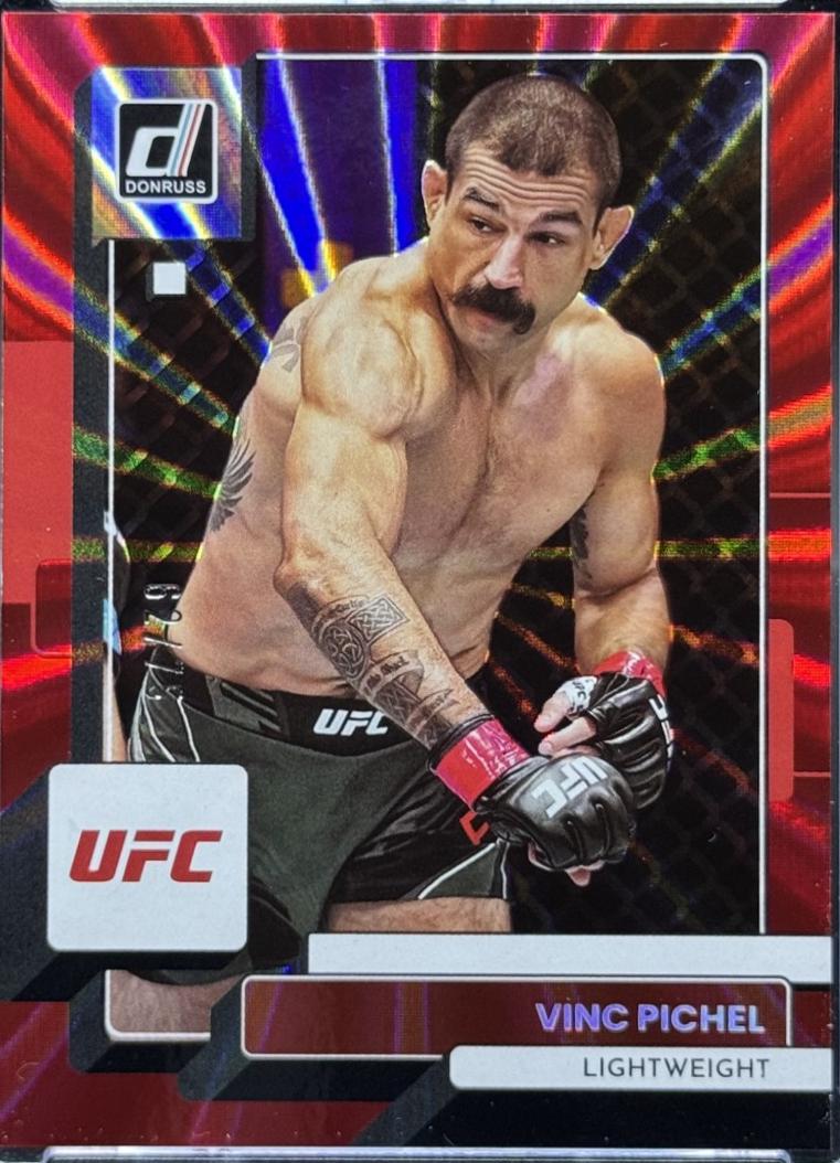 Vinc Pichel 2023 Panini Donruss UFC Base #193 Red Laser