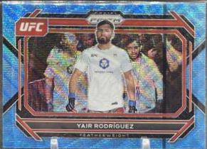 Yair Rodríguez 2023 Panini Prizm UFC Base #83 Blue Wave