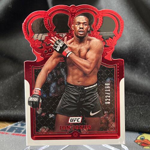 Jon Jones 2022 Panini Chronicles UFC Base Crown Royale #118 Red