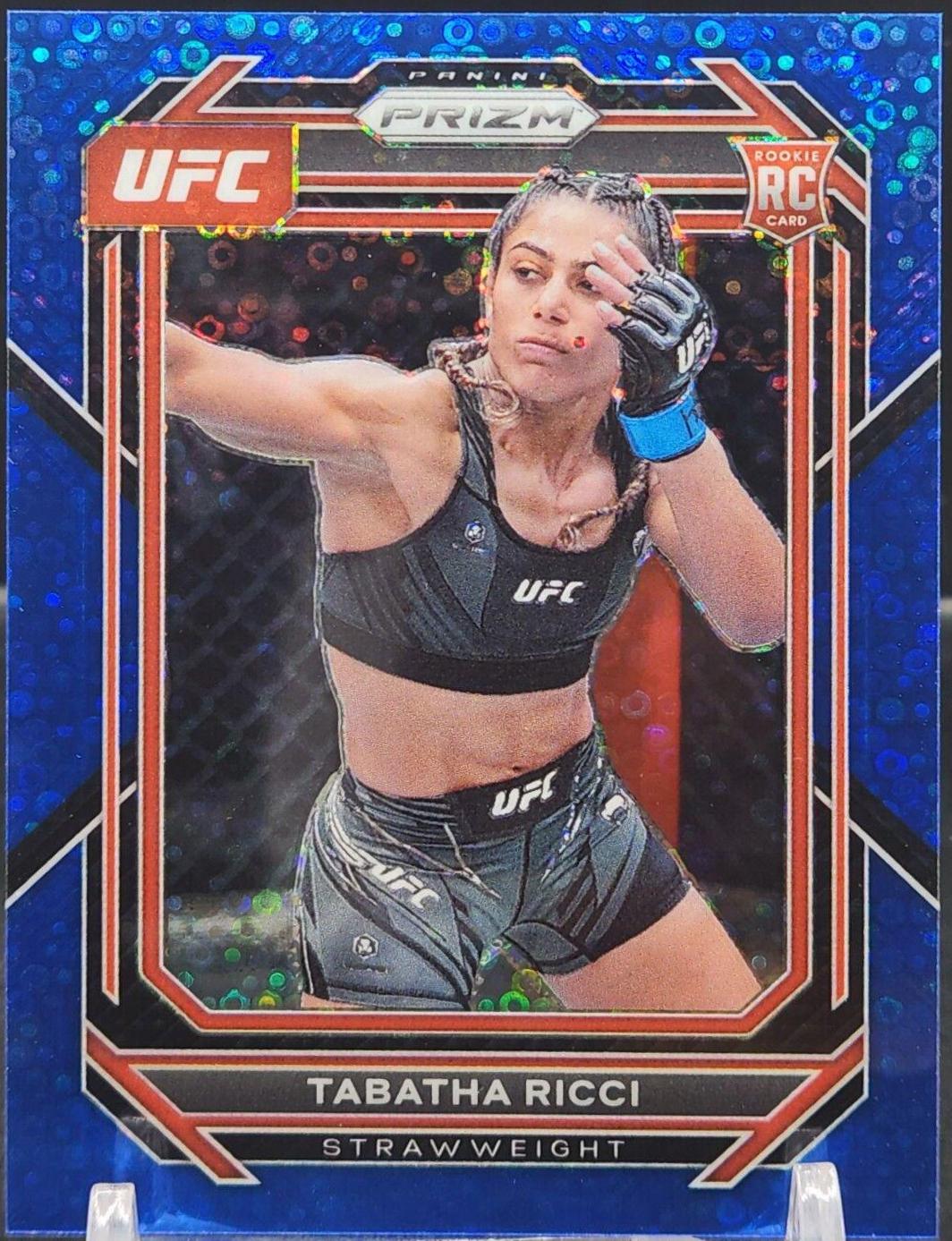 Tabatha Ricci 2023 Panini Prizm Under Card UFC Base #108 Blue